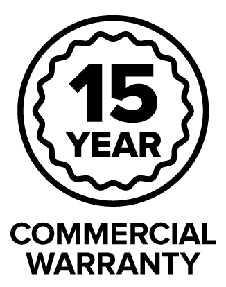 15 Year Commercial Warranty 15 Year Commercial Warranty
