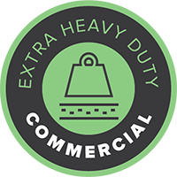 Extra heavy duty commercial