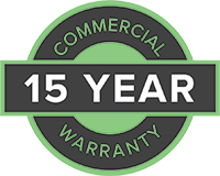 15 Year Commercial Warranty