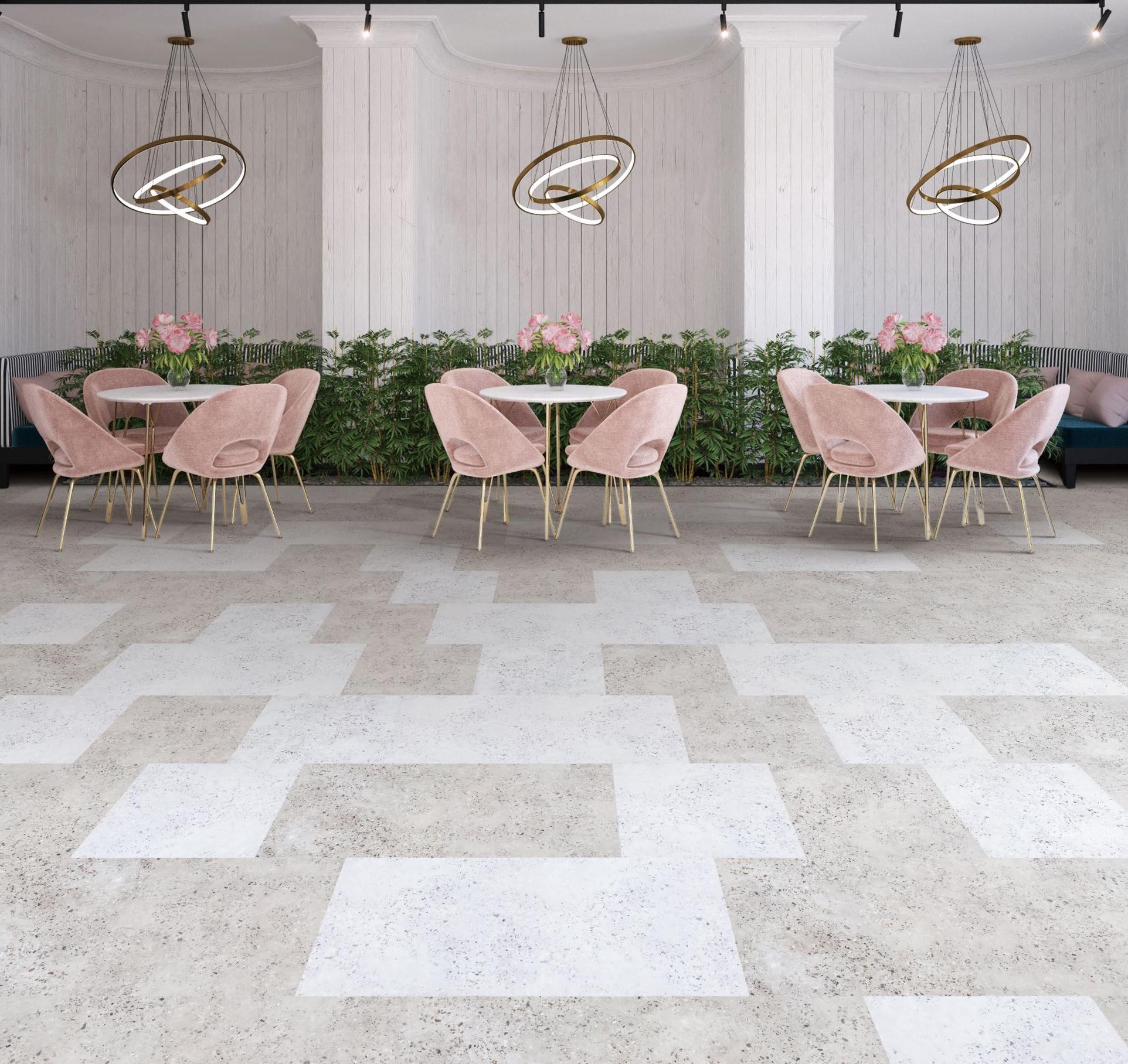 Cool Terrazzo & Light Terrazzo